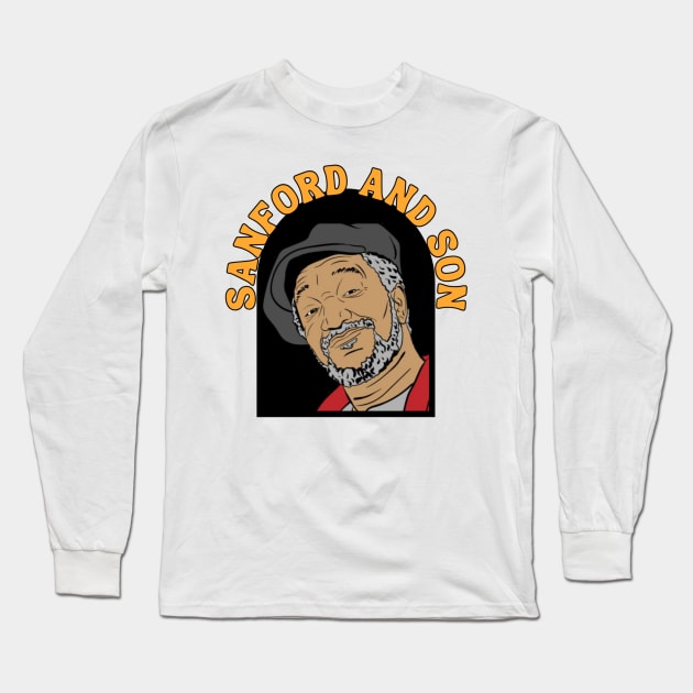 sanford and son - movie 80s Long Sleeve T-Shirt by Hi.Nawi